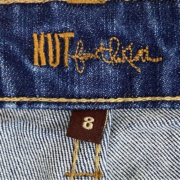 Kut from the Kloth Dark Wash Bermuda Short - Picture 9 of 10